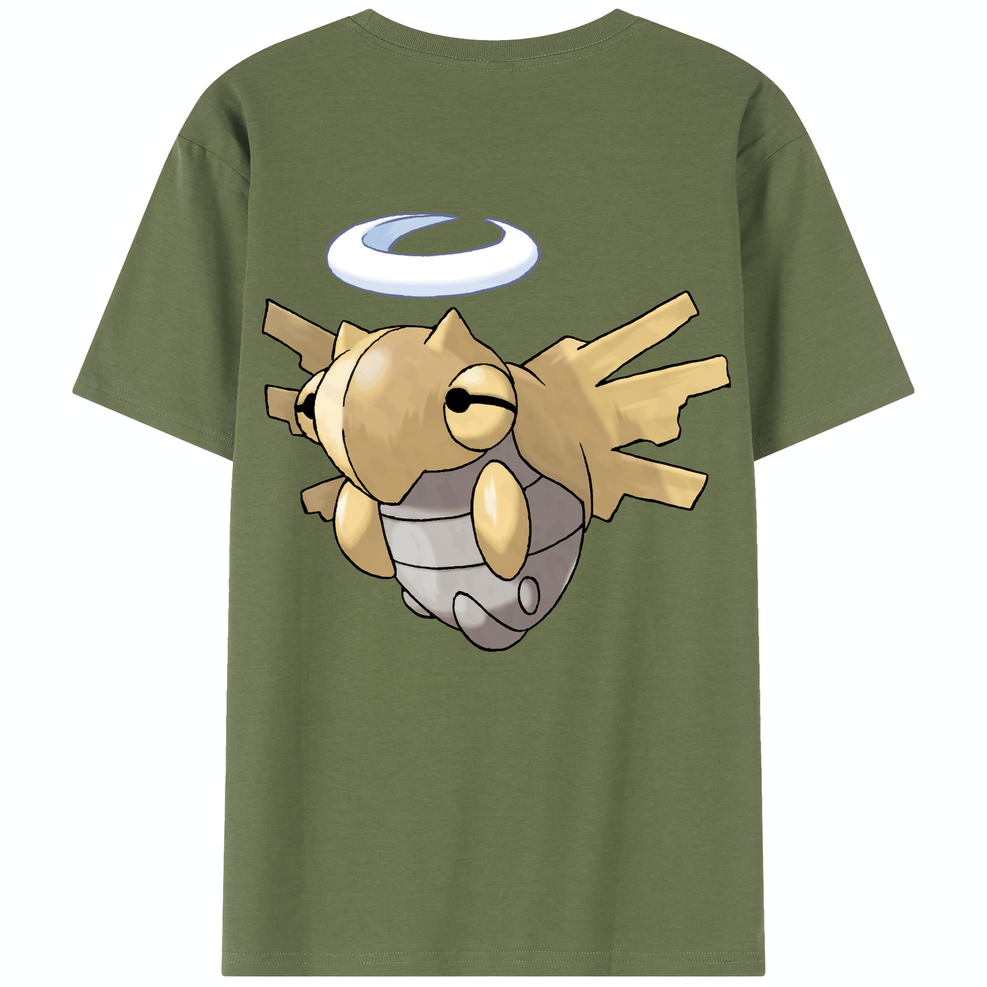 （画像用） ポケットモンスター Pokémon 綿100％半袖Tシャツ（背面プリント）